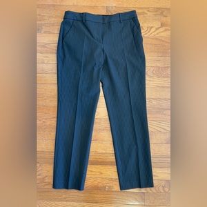 Express Columnist Mid Rise Pants Pinstripe Size 10